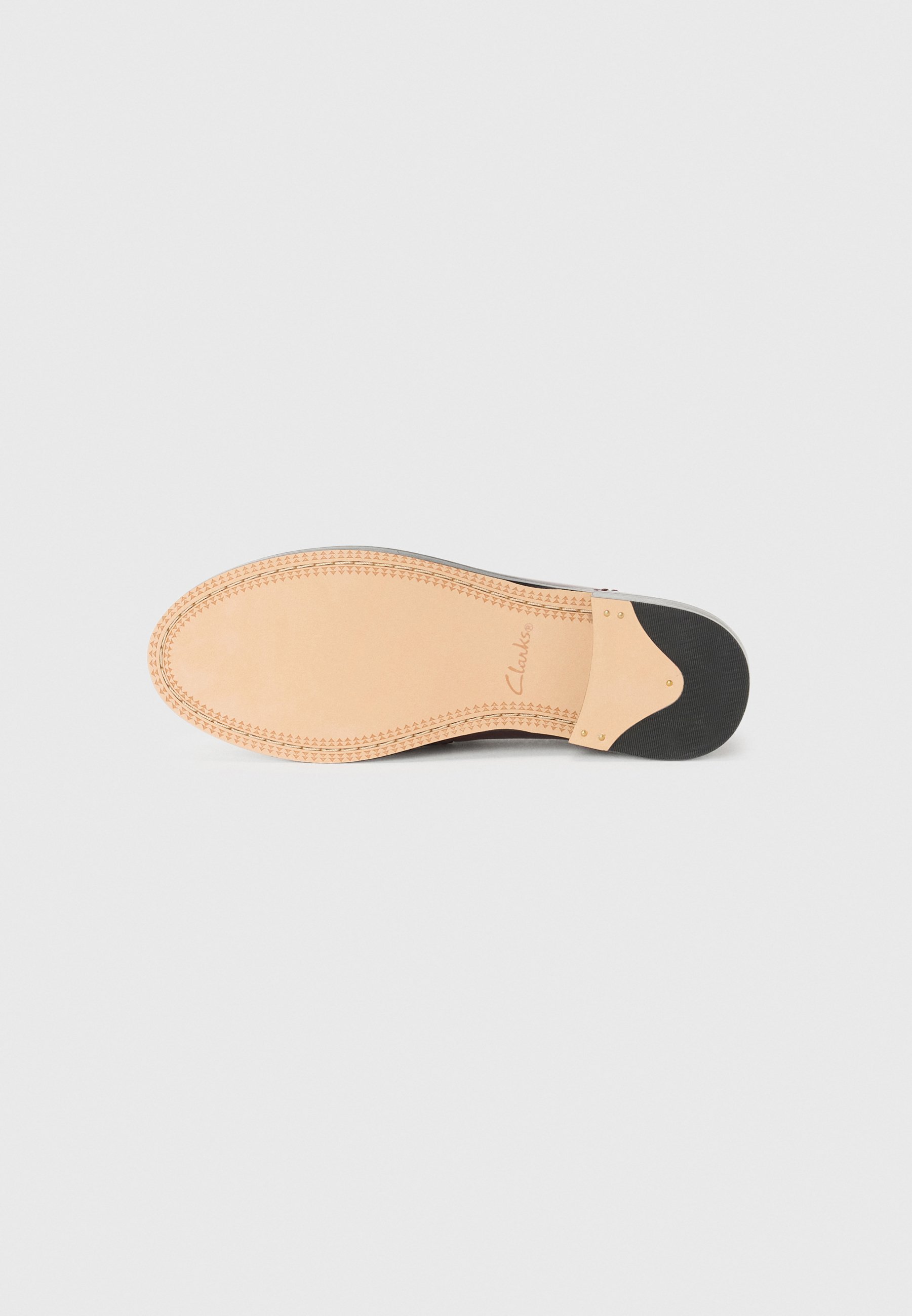 Clarks STRAVEN EDGE - Slipper - bordeauxrot