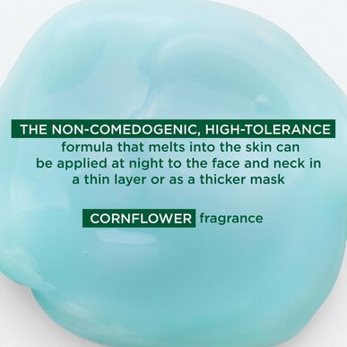Klorane Cornflower Water Sleeping Mask Cyan Bio Night Mask hyaluronihapolla 50 ml 50 ml