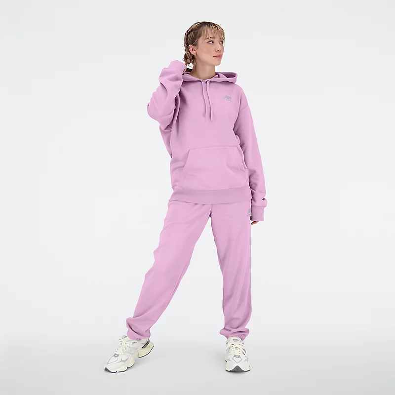 Hanorace unisex tricotate din țesătură terry – LILAC CLOUD