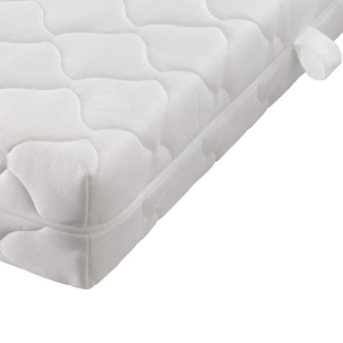 TMISHION Polyurethanschaummatratze – 180 x 200 cm, 17 cm dick – waschbarer Bezug
