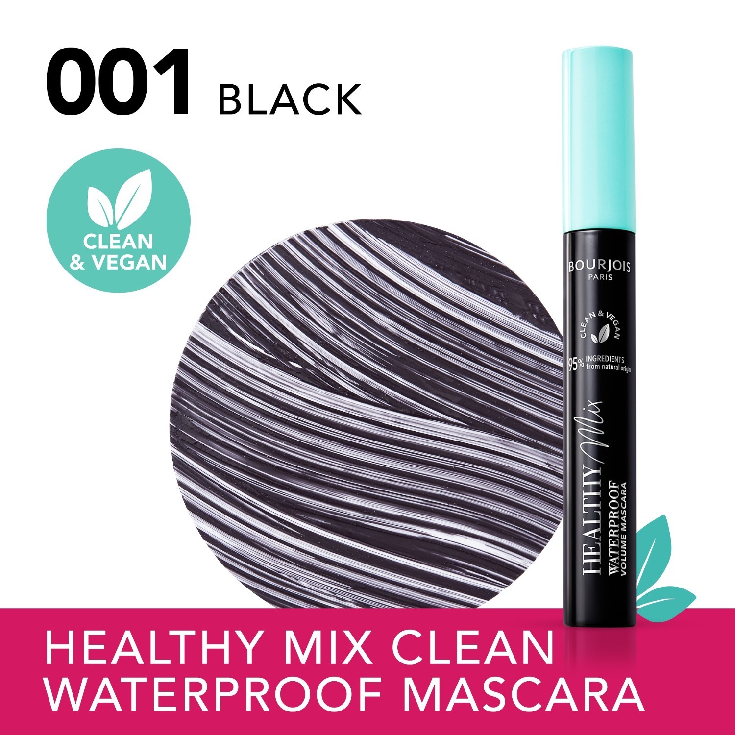 Bourjois maskara Healthy Mix Clean vodootporna - 10 ml