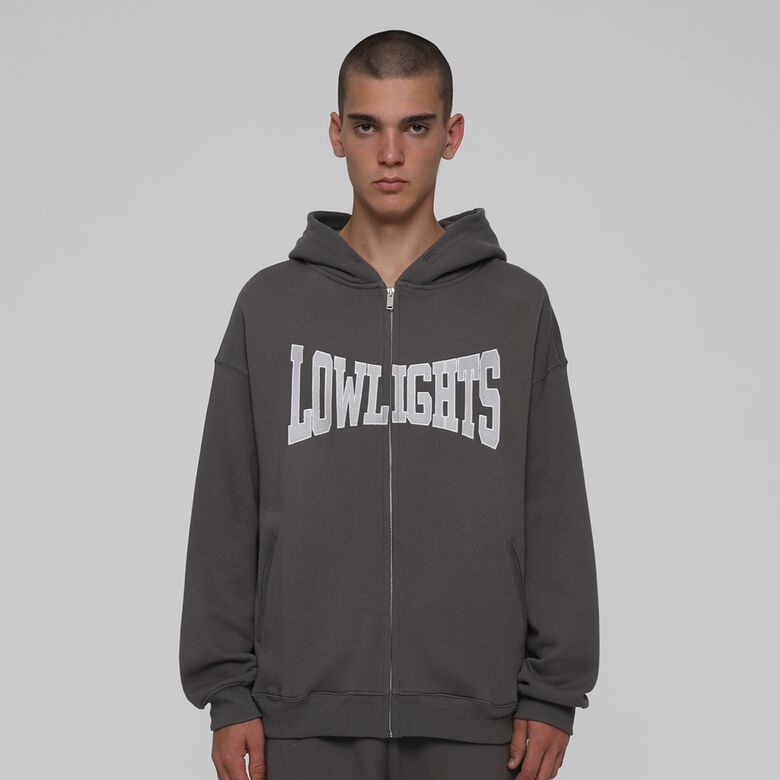 Boxer con cappuccio e zip
