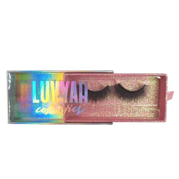 Luvyah Cosmetics Bossy 20mm pásikové mihalnice z umelých norkových vlákien