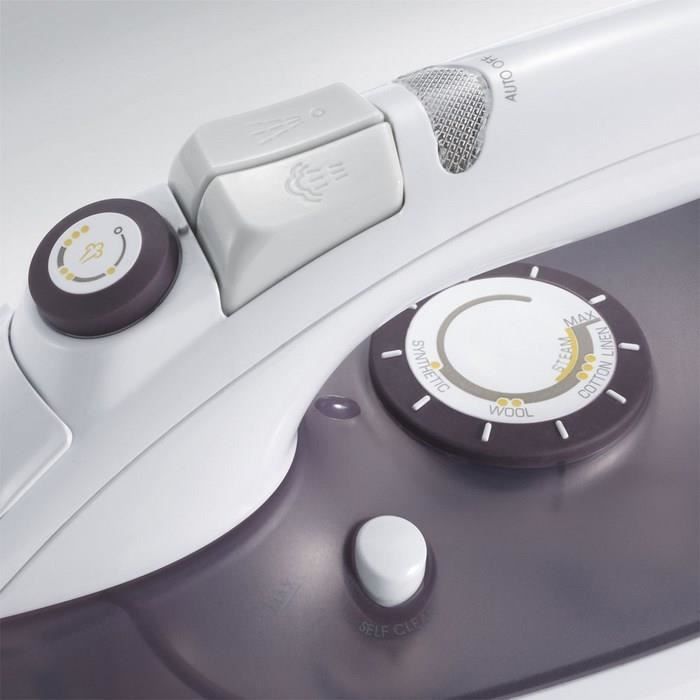 SEVERIN BA3210 Fer vapeur - 2500W - Semelle anti-adhésive revêtement céramique