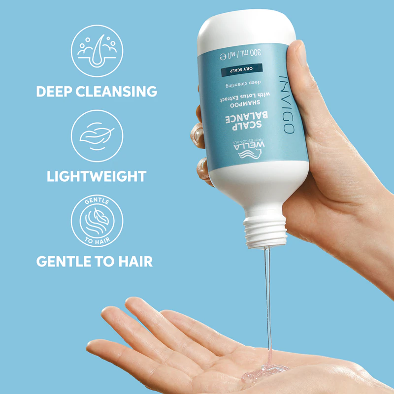 Wella Professionals Invigo Scalp Balance Tiefenreinigendes Shampoo für fettige Kopfhaut