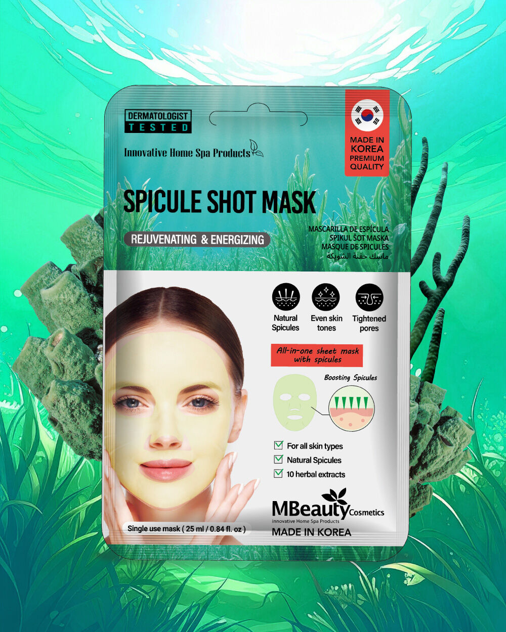 MBeauty Spicule Shot maska