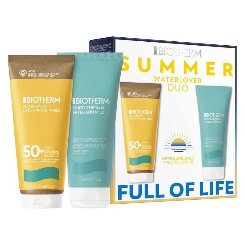 Prodotti Solari SUMMER KIT WATERLOVER DUO SPF50+ - Coffret Solare
