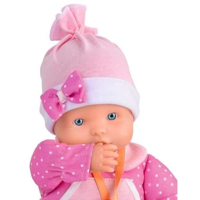 Poupon NENUCO SOFT 2 Fonctions - Corps souple 30cm - Rose