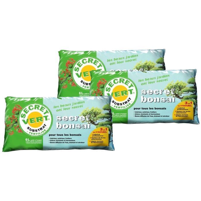 Bonsaigrond 3 kg (verpakking van 3)
