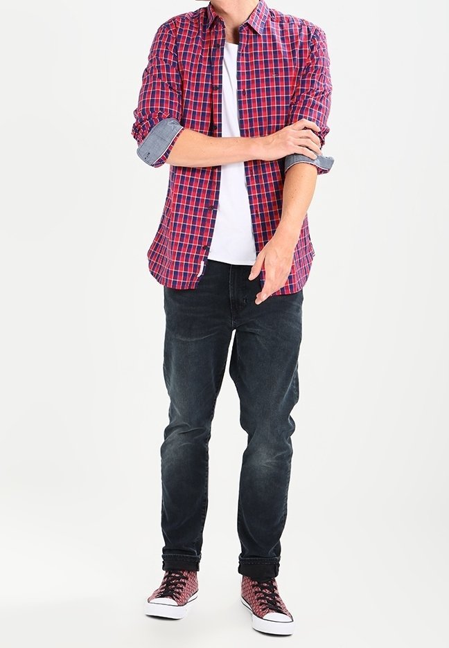 Camicia in denim Hilfiger - rosso chiaro