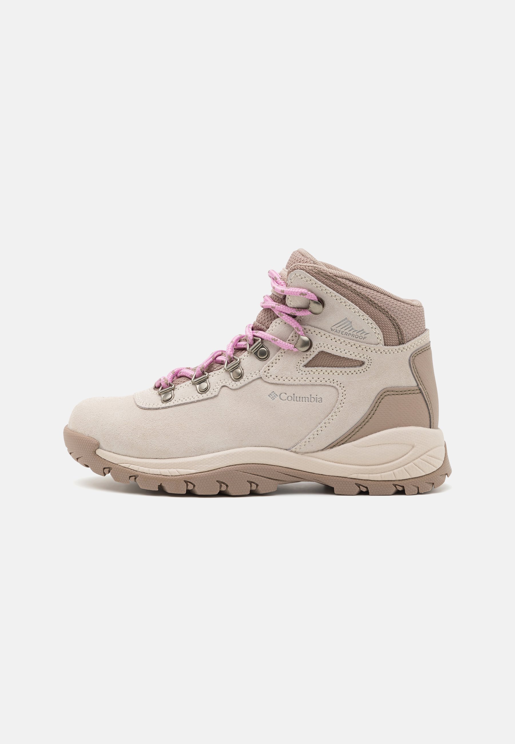 Columbia NEWTON RIDGE™ PLUS WATERPROOF AMPED - Scarpe da trekking - pietra scura/cosmo