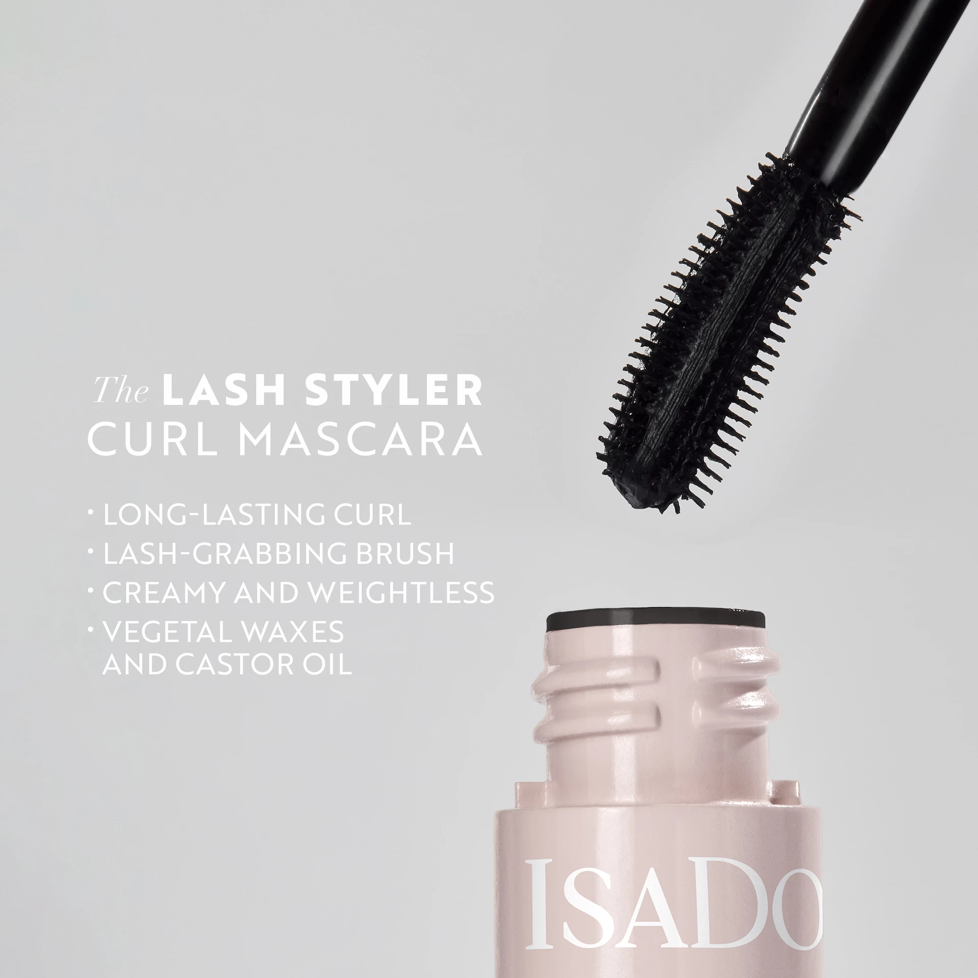 Maskara za uvijanje trepavica Lash Styler crna - Isadora
