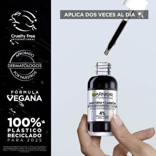 Garnier Pure Active serum proti nepravilnostim z niacinamidom Serumi