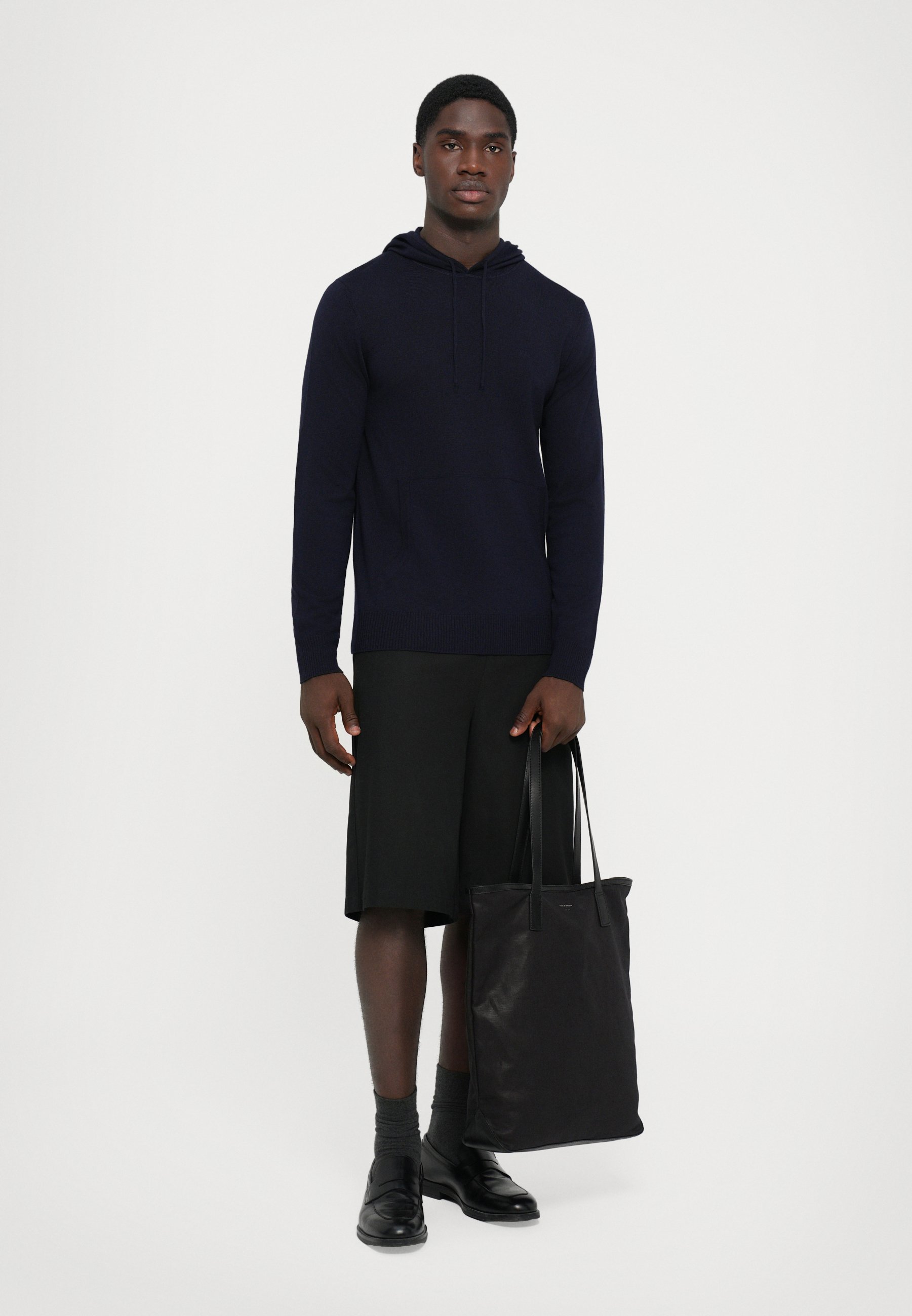J.LINDEBERG KARL HOODIE - Trui - navy