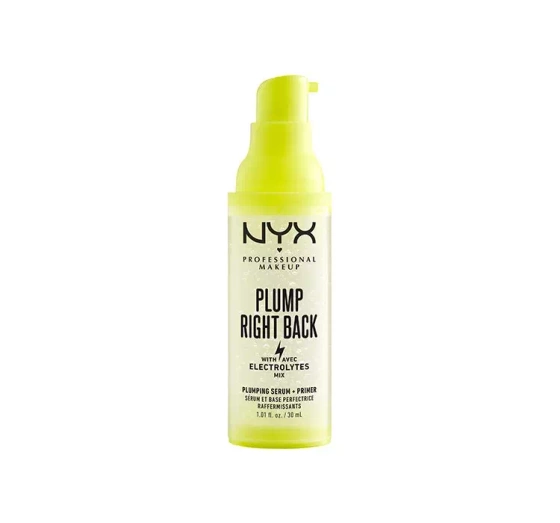 NYX Professional Makeup Plump Right Back Serum   Primer baza pod makijaż 30 ml