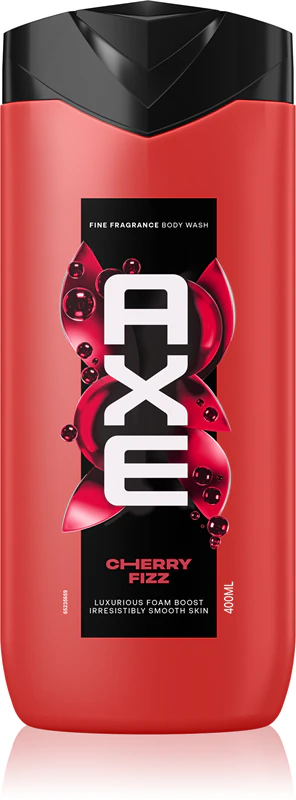 Gel de Banho Axe Premium Cherry Fizz para Homens