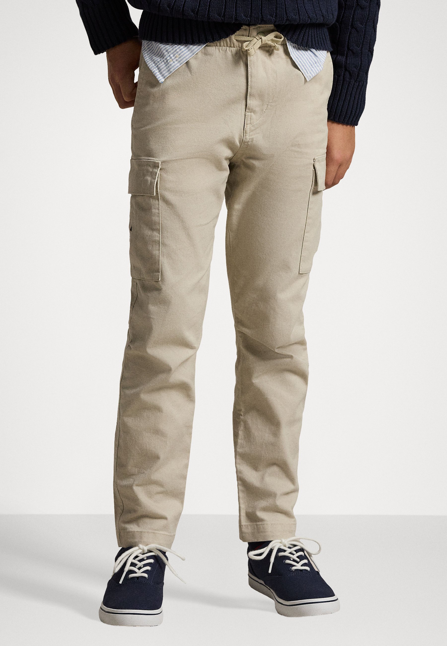 Polo Ralph Lauren STRETCH CHINO CARGO BROEK - Cargobroek - klassieke steenkleur