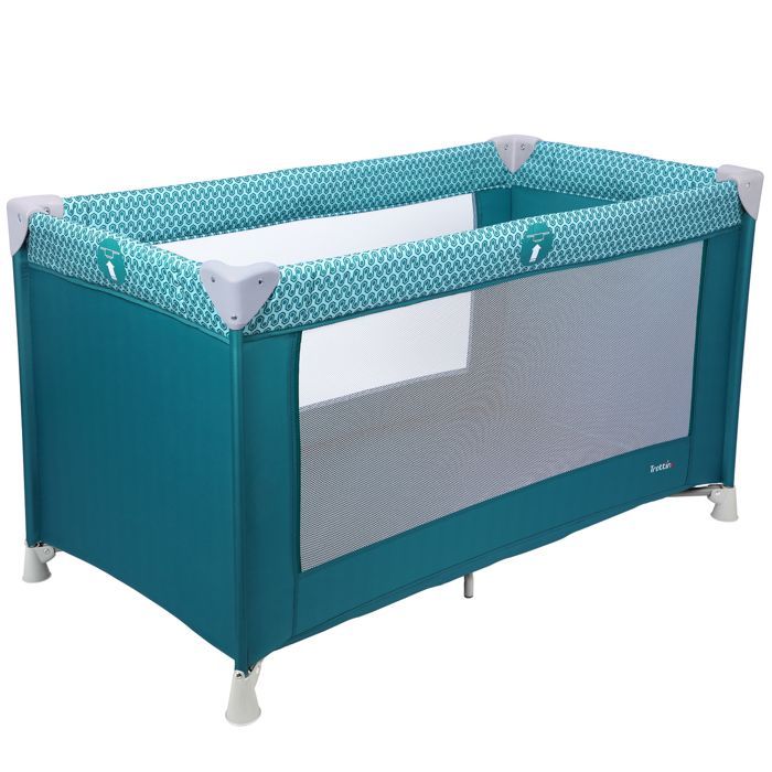 TROTTINE Lit parapluie bébé pliage rapide + sac de transport ODISSEY Cobalt