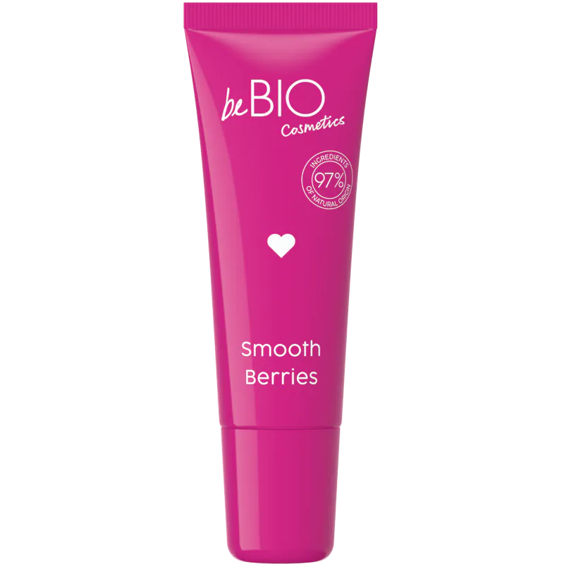 BeBIO Glazed Lips Naturalny żelowy olejek do ust Smoothie Berries