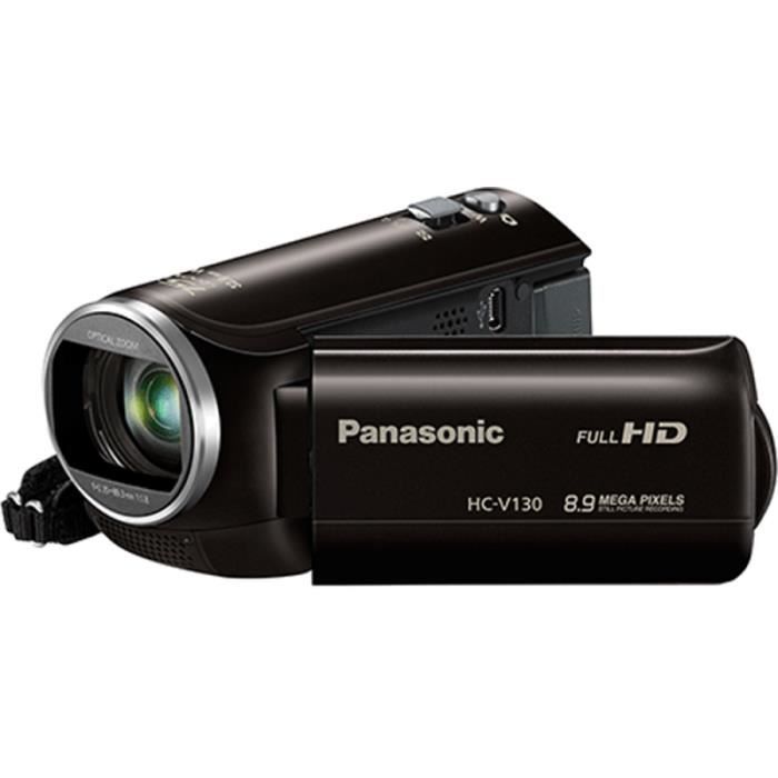 Panasonic HC-V130EB-K, 2,51 MP, BSI, 25,4–5,8 mm (1–5,8