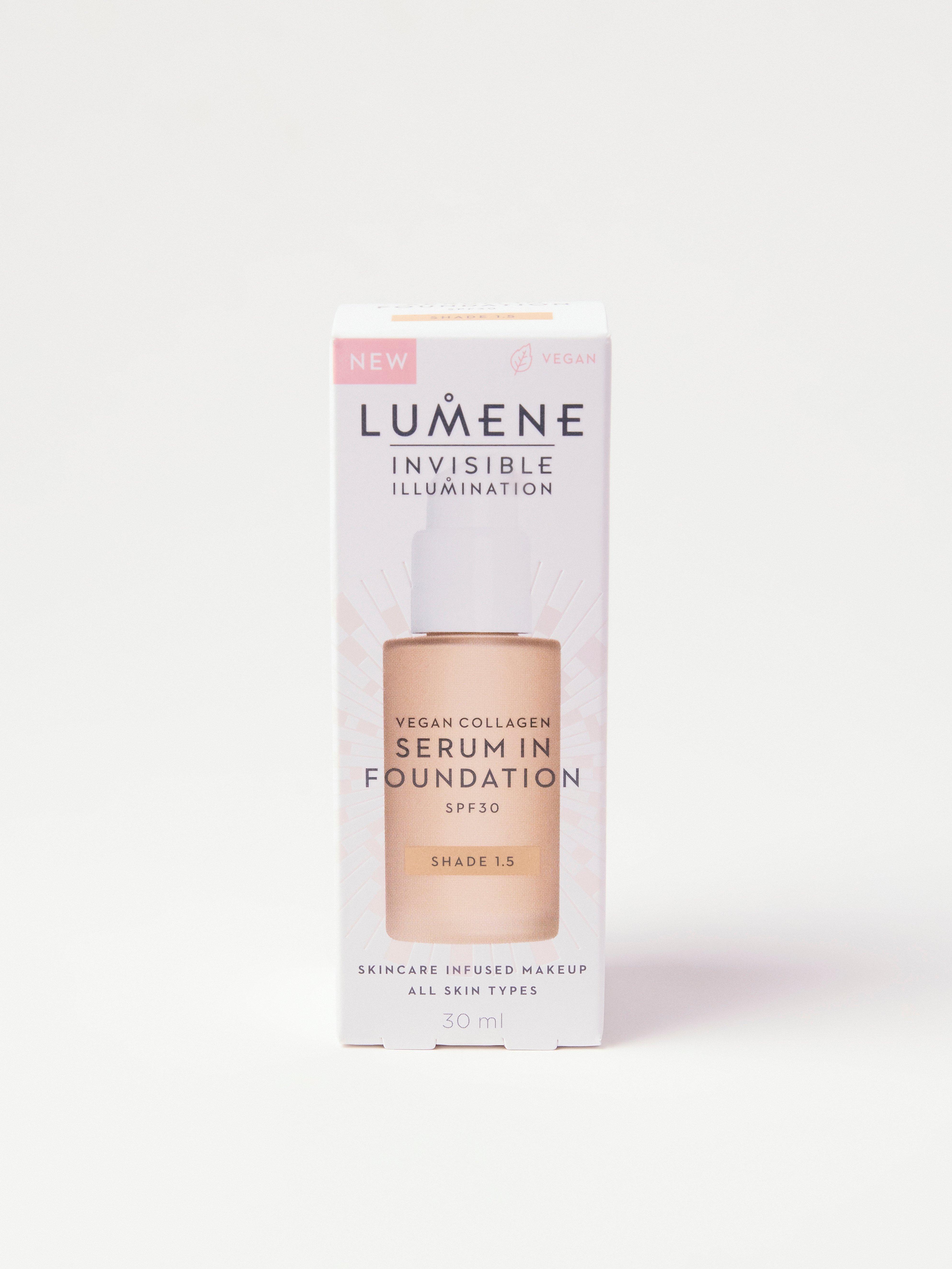 Lumene Sérum de Colágeno Vegano Iluminador Invisível em Base FPS 30 1 5