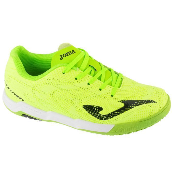 Joma Evolution Jr 2511 IN EVJW2511IN, for a boy, Yellow, indoor soccer shoes