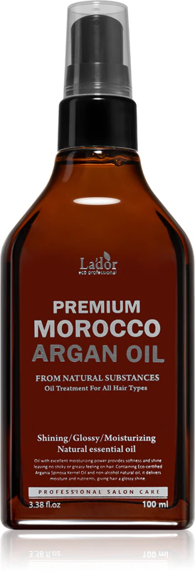 Óleo capilar hidratante e nutritivo La'dor Premium Morocco Argan Oil