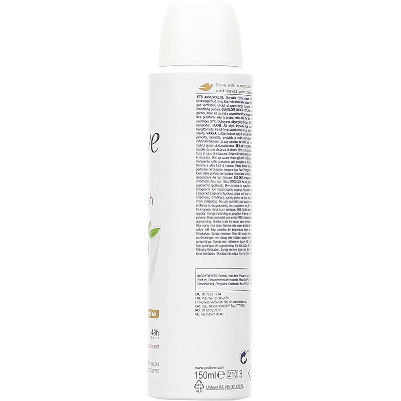 Dove Dove deodorantspray 150 ml Go Fresh Granateple