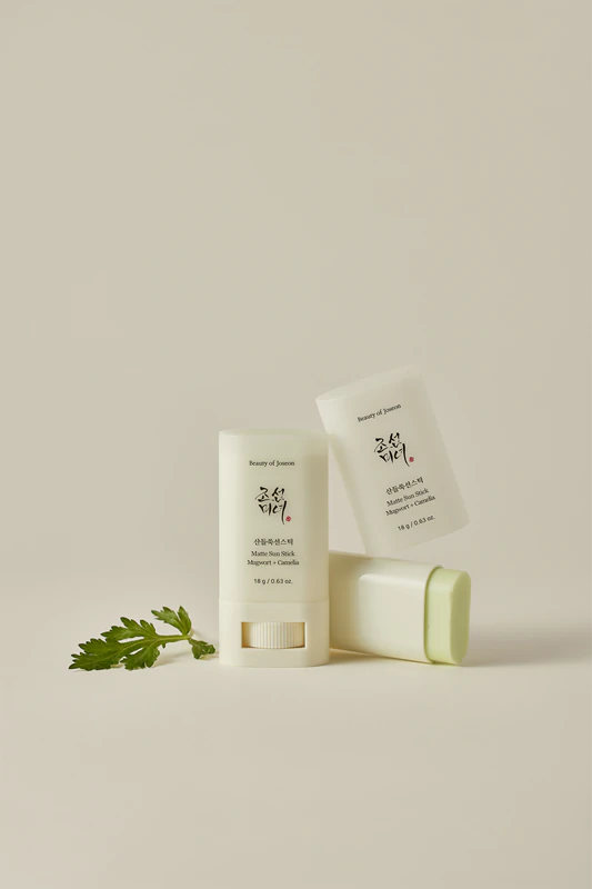 Protetor solar em bastão Beauty of Joseon Matte Sun Stick Artemísia + Camélia FPS 50+