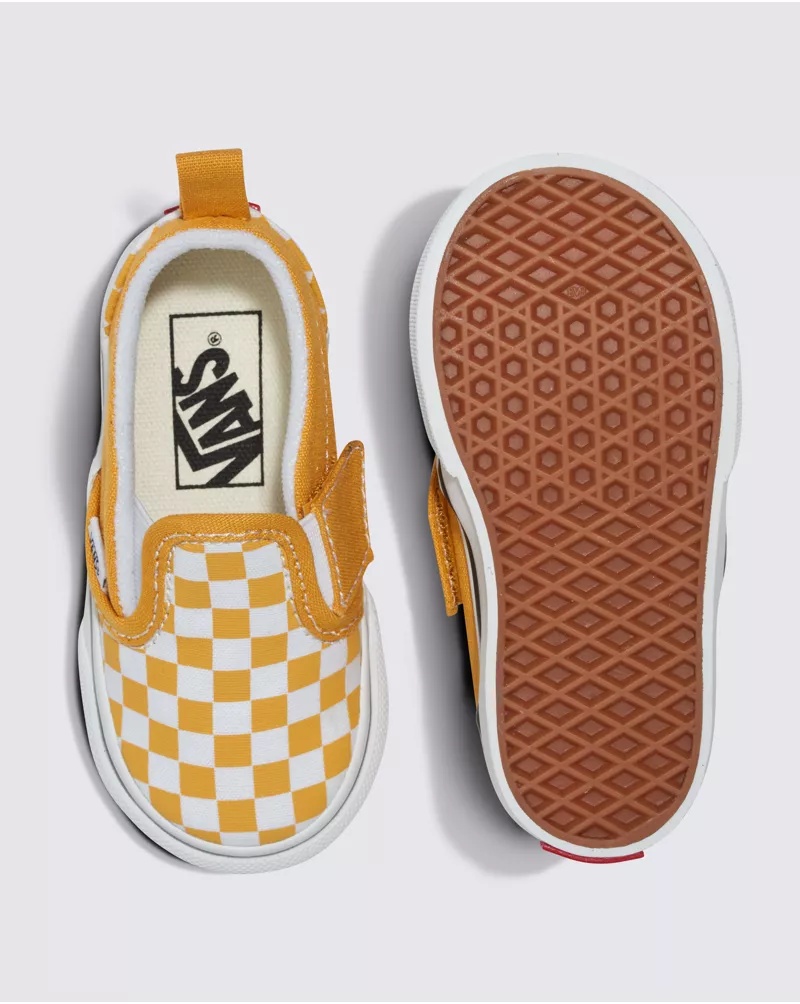 Toddler Classic Slip-On V Checkerboard Shoe