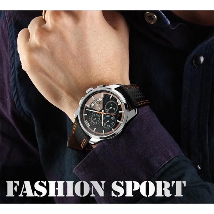 SHARPHY® Herren-Chronograph, Luxusmarke, Sportlich, Wasserdicht, Datumsanzeige
