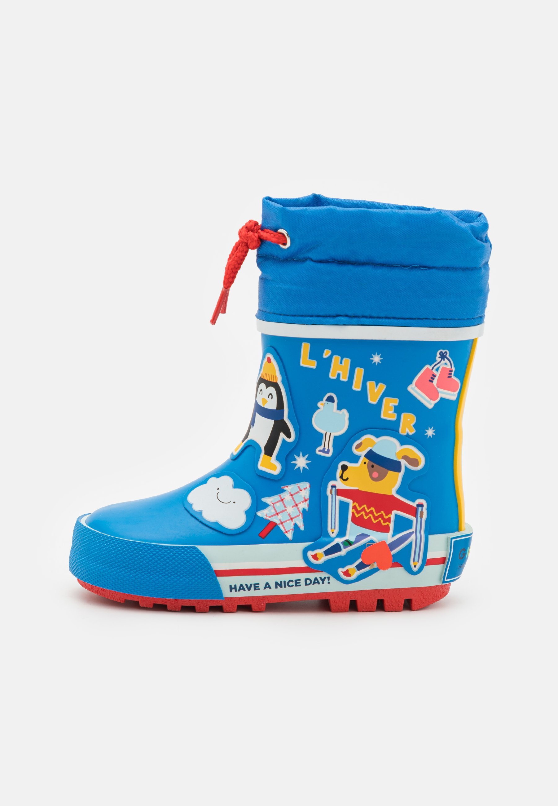 Gioseppo CLYMER - Botas de borracha - Azuis