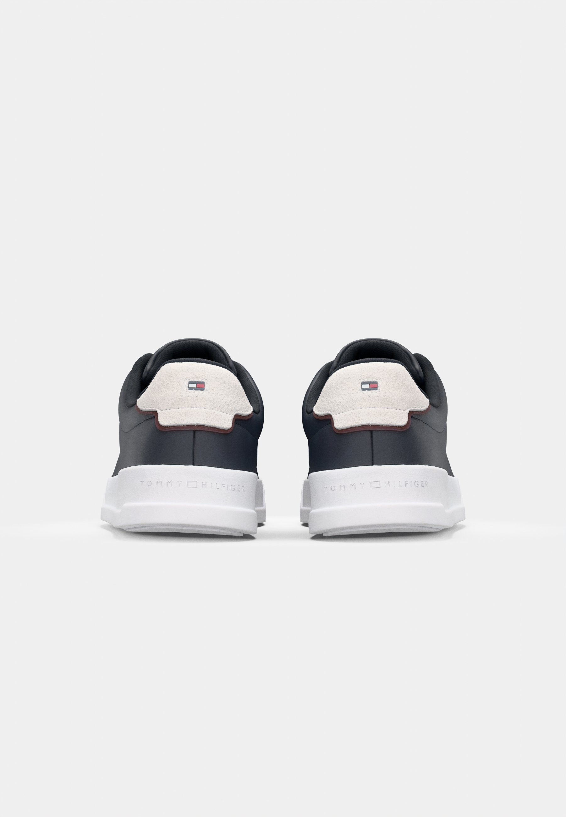 Tommy Hilfiger COURT DETAIL - Baskets - bleu marine