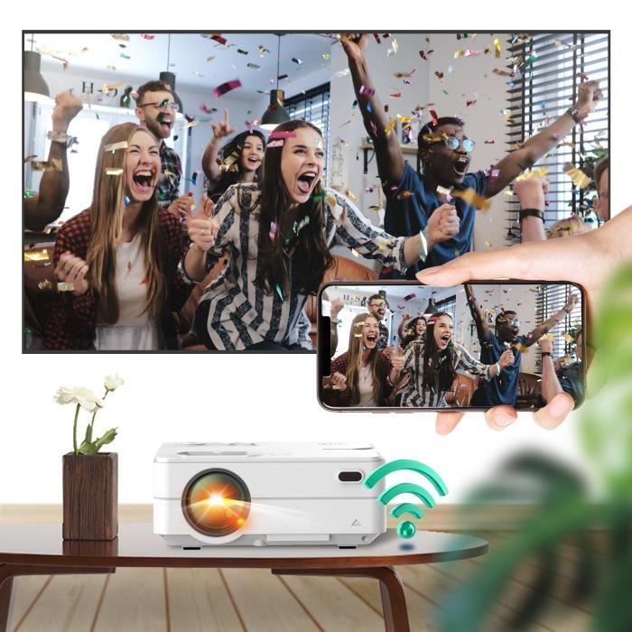 Artlii Enjoy2 Portable Bluetooth Wifi Projector Supports 1080p