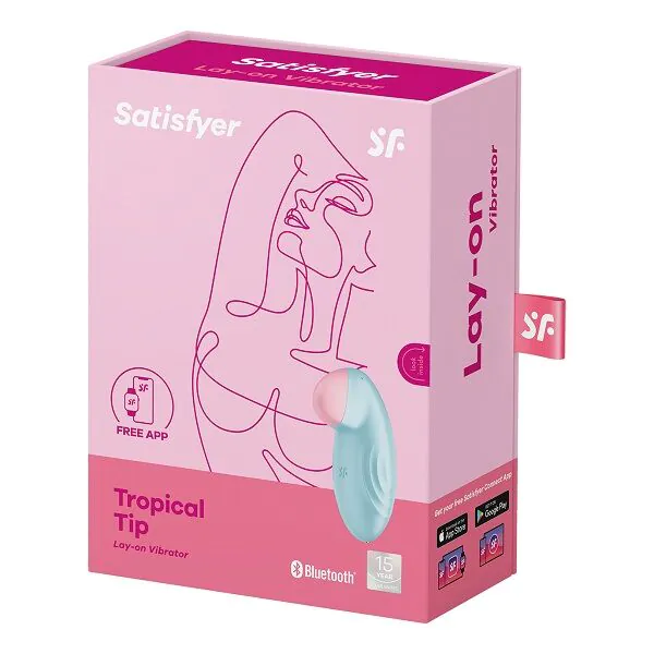 Satisfyer Tropical Tip Light Blue uka