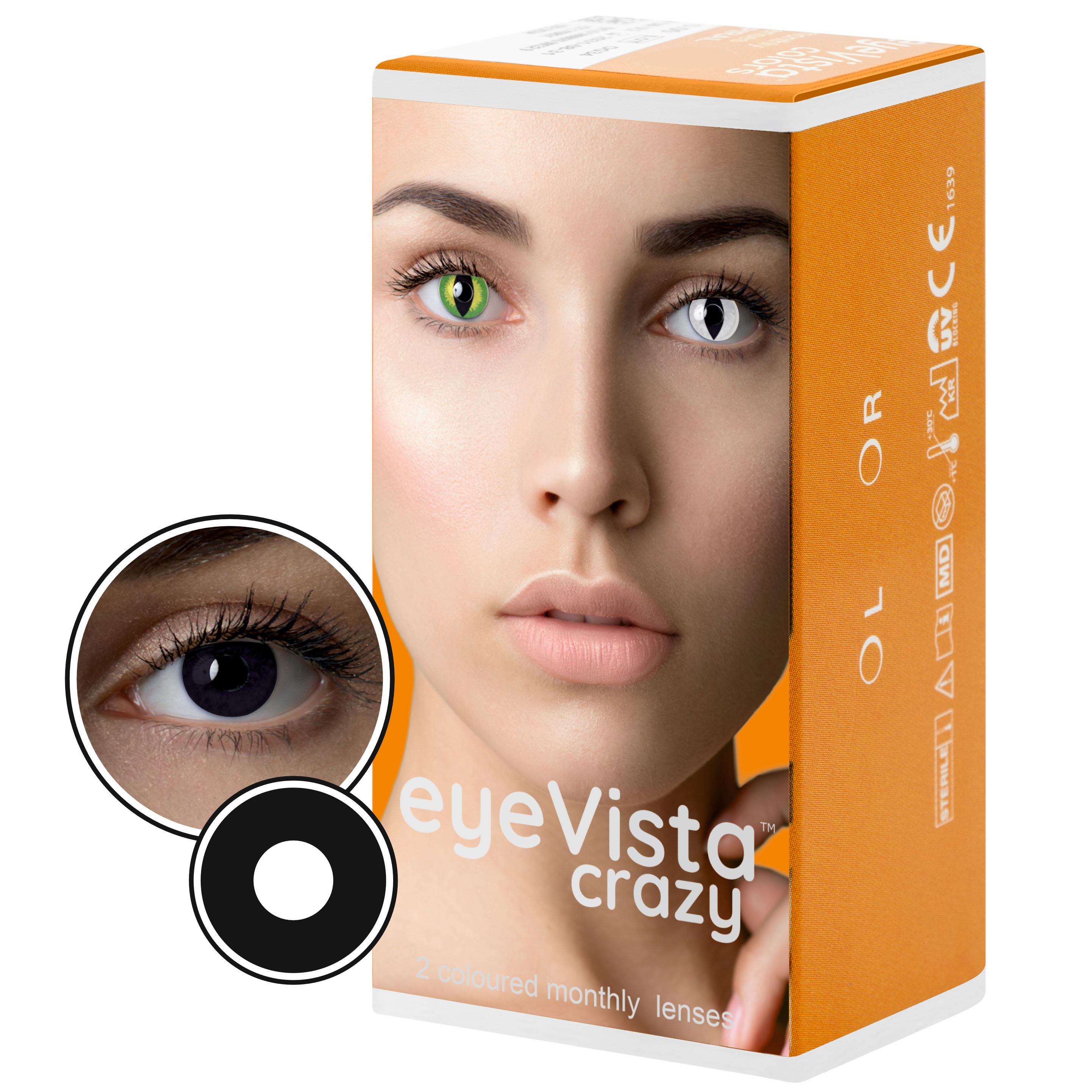 EyeVista Crazy Zombie Black
