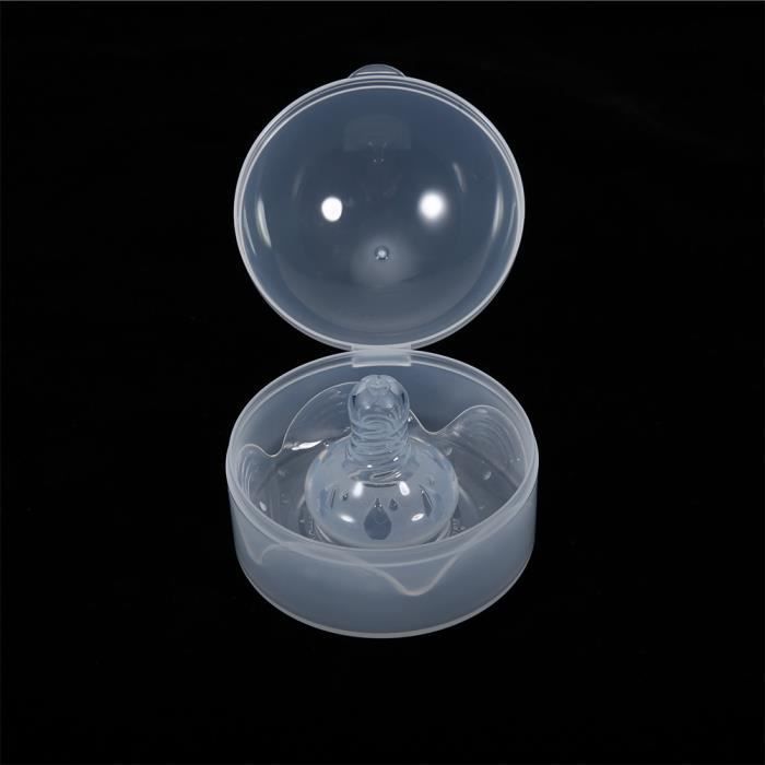 Protetor de mamilo SALUTUYA, protetor de mamilo de silicone, capa protetora para amamentação, linho decorativo