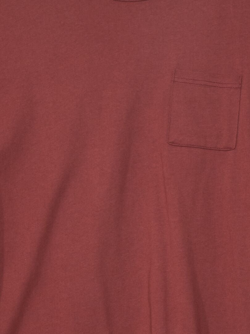 Pijama de malha e fleece - 2 peças - AZUL