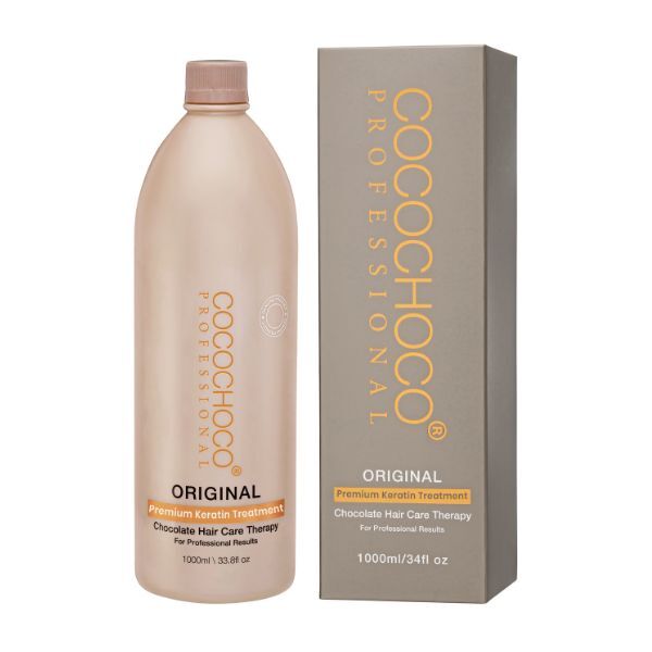 Tratamiento capilar de queratina brasileña original Cocochoco, 1 litro