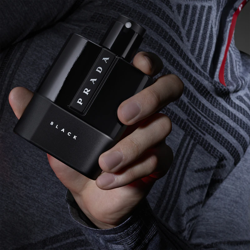 Prada Luna Rossa Black Eau de Parfum nachfüllbare Flasche für Männer