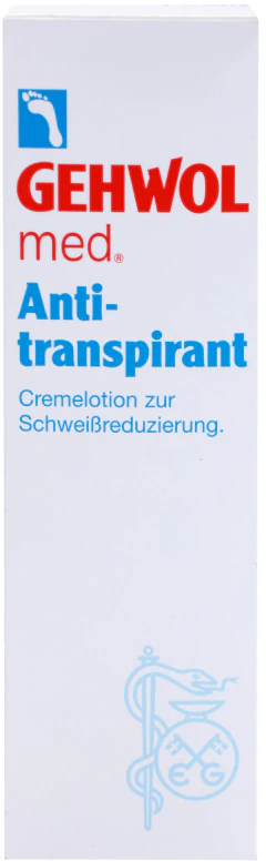 Gehwol Med krémový antiperspirant proti nadměrnému pocení nohou