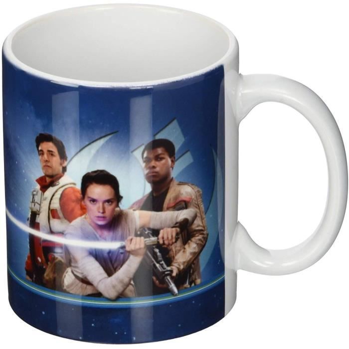 Taza de Star Wars - 320 ml - Nueva Resistencia - Subli - Caja - Estilo ABY