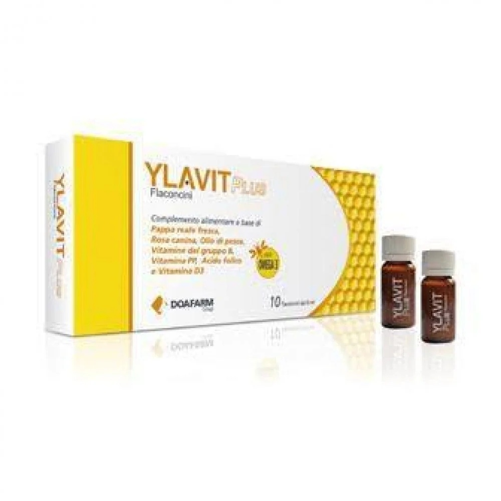 Suplemento alimentar DOAFARM Ylavit Plus, 10 frascos