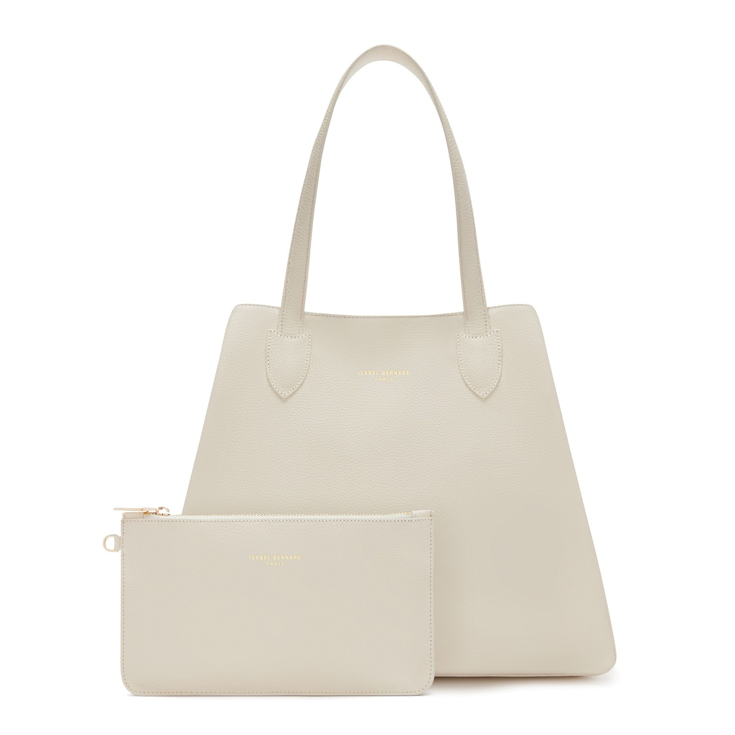 Isabel Bernard Shopper-Tasche Isabel Bernard Honoré Francine bež - Kalbsleder - Honoré Francine