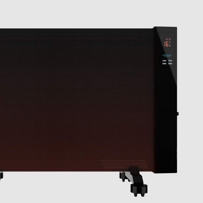 Cecotec Ready Warm 3100 Smart Now. Potente calefactor radiante de panel de 2000 W. Pantalla LCD, programable, 3 modos, protección contra sobrecalentamiento.