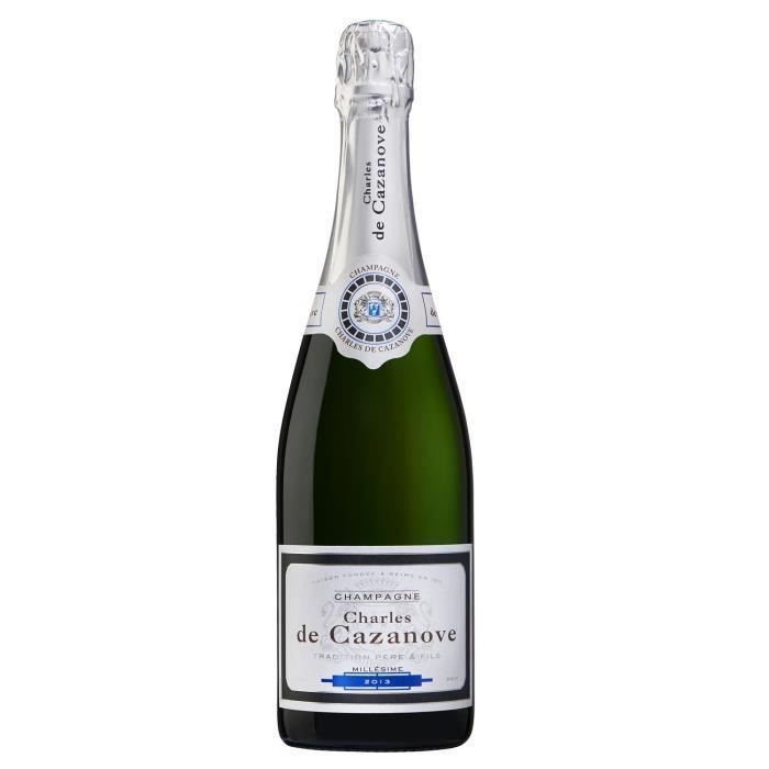 Charles de Cazanove Brut Vintage Champagne - 2013 - 75cl