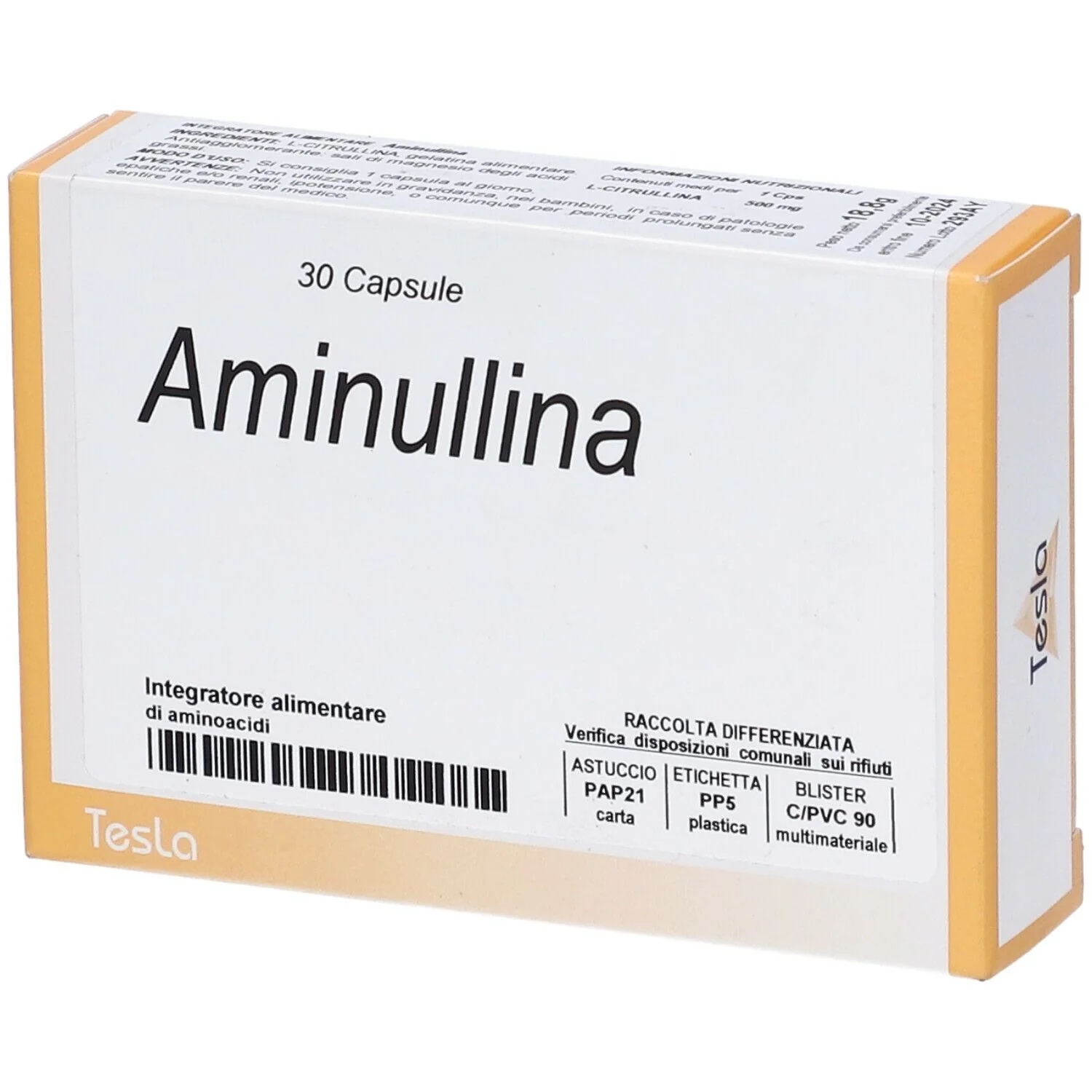 Aminulline 30 capsules