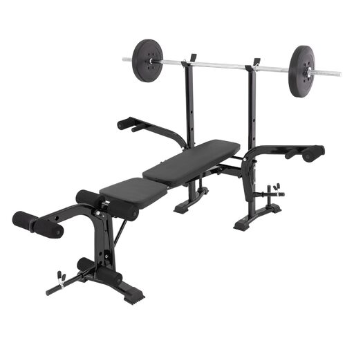  Banco de musculação multifuncional completo