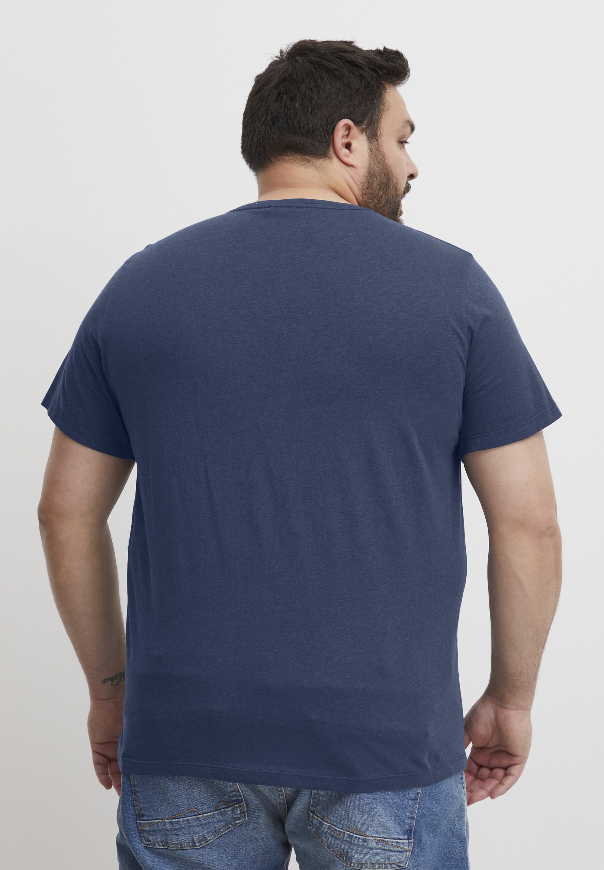 Mélange BHBGila - T-shirt basique - bleu marine