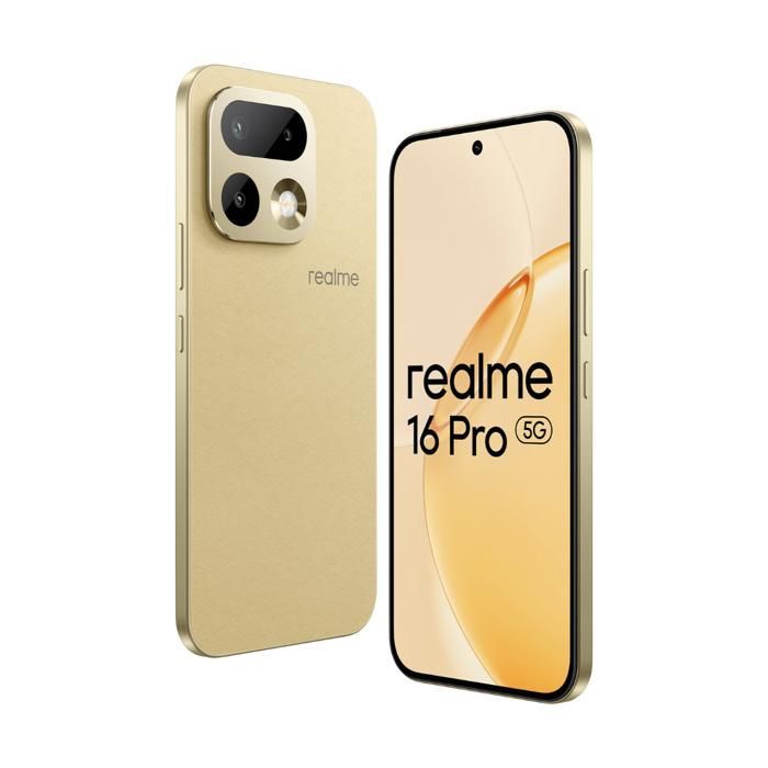 Smartphone - REALME - Realme 16 Pro 5G - 8 GB de RAM - 256 GB - Câmera de 200 MP